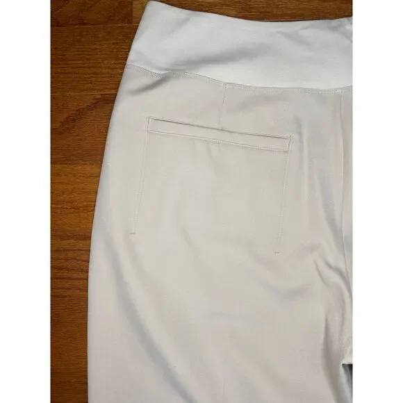 Athleta Light Tan Stretchy Waist Pants Size 14/T‎ - Picture 8 of 9